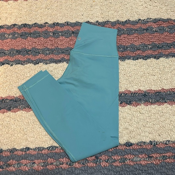 lululemon athletica Pants - Lululemon Align Legging tidewater teal 25”